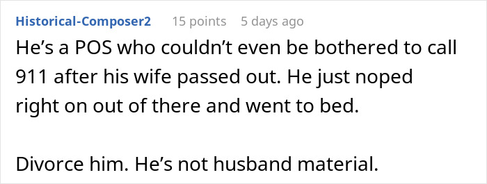 Woman Realizes Her Husband Has Never Cared For Her After He Leaves Her Passed Out On The Floor