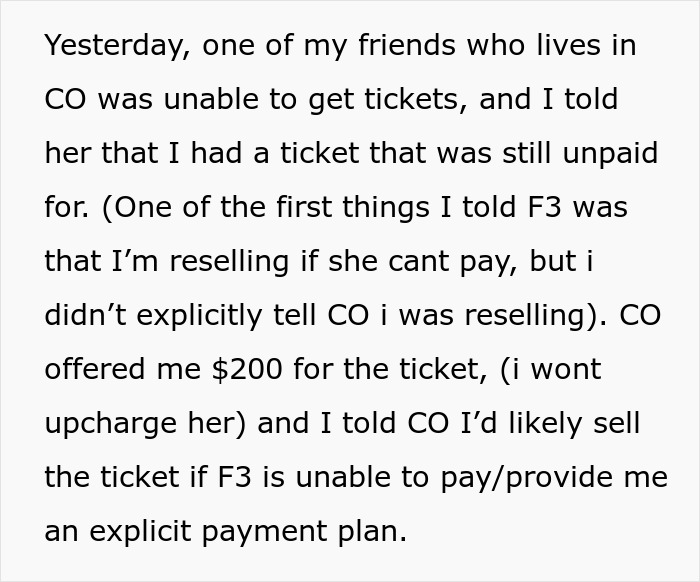 Woman Has $14 Lunches Every Day But Can&#8217;t Pay Back A Friend For A $74 Concert Ticket, Regrets It