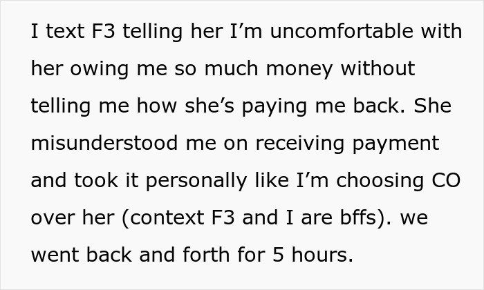 Woman Has $14 Lunches Every Day But Can&#8217;t Pay Back A Friend For A $74 Concert Ticket, Regrets It