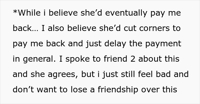 Woman Has $14 Lunches Every Day But Can&#8217;t Pay Back A Friend For A $74 Concert Ticket, Regrets It