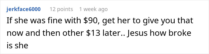 Woman Has $14 Lunches Every Day But Can&#8217;t Pay Back A Friend For A $74 Concert Ticket, Regrets It