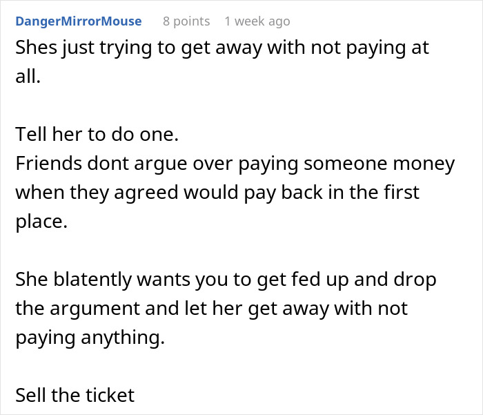 Woman Has $14 Lunches Every Day But Can&#8217;t Pay Back A Friend For A $74 Concert Ticket, Regrets It