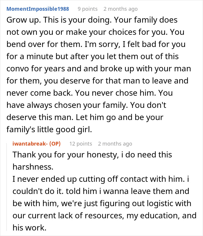 Woman’s Four Year Relationship Ended When Her Family Stages An “Intervention”