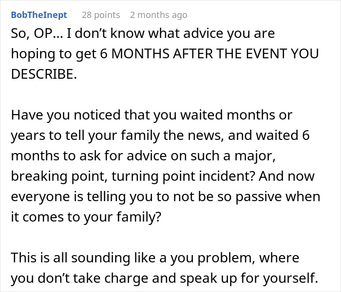 Woman’s Four Year Relationship Ended When Her Family Stages An “Intervention”