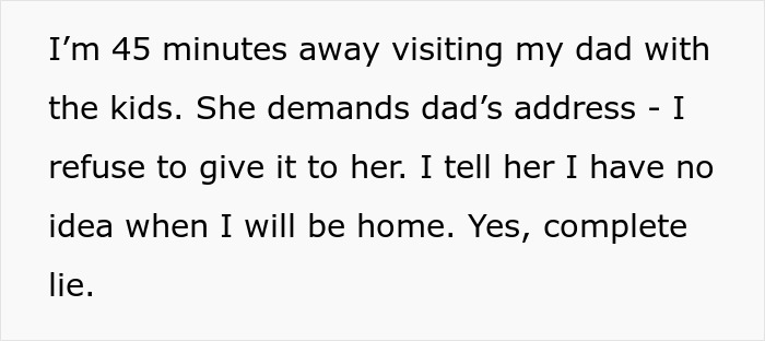 Woman Shows Up At Ex-DIL’s Doorstep Unannounced Again, Calls The Cops When She Doesn’t Let Her In