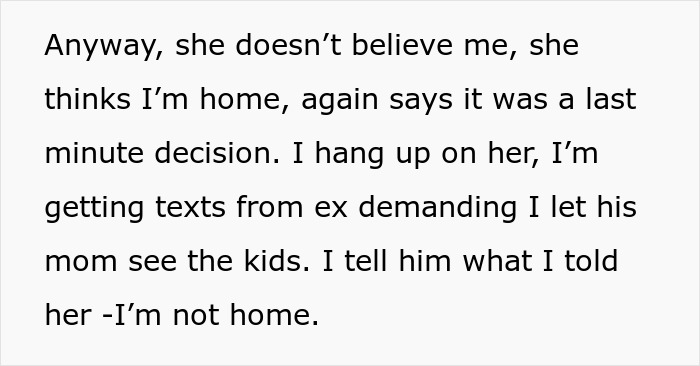 Woman Shows Up At Ex-DIL’s Doorstep Unannounced Again, Calls The Cops When She Doesn’t Let Her In