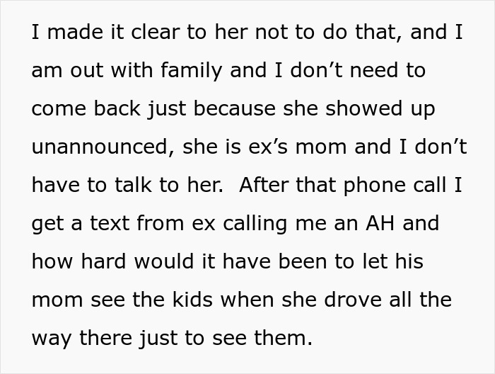 Woman Shows Up At Ex-DIL’s Doorstep Unannounced Again, Calls The Cops When She Doesn’t Let Her In