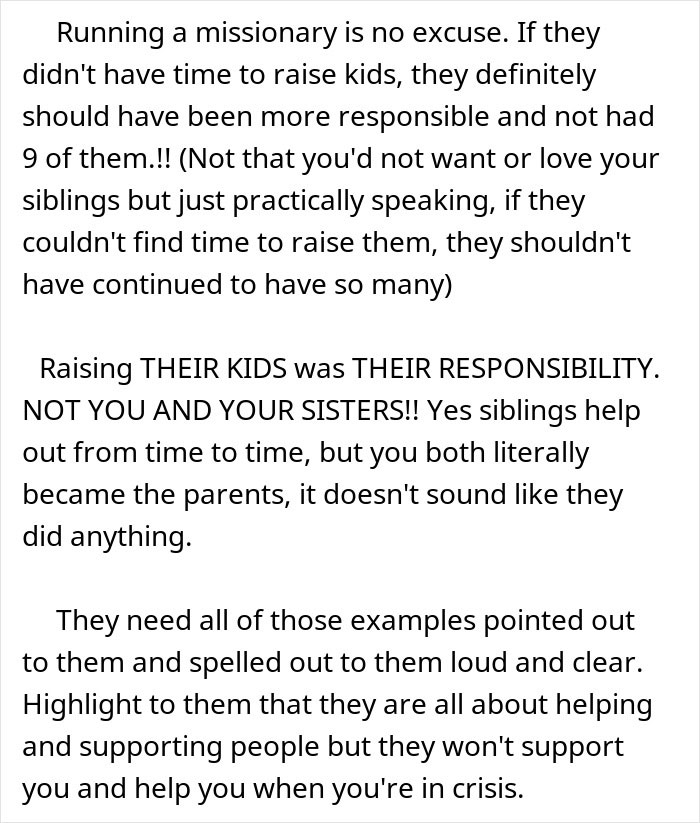 Parents Made Son Raise His 7 Younger Siblings, Then Turned Against Him As An Adult