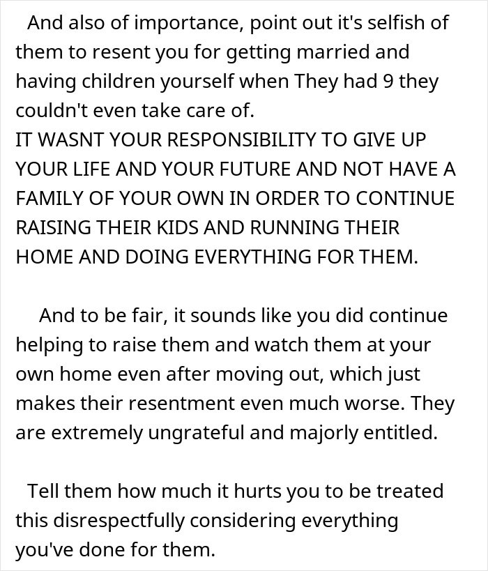 Parents Made Son Raise His 7 Younger Siblings, Then Turned Against Him As An Adult