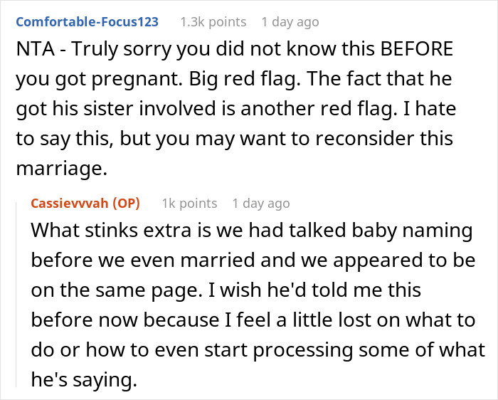 Man Loses His First GF At 21, Wants To Name His Baby After Her Years Later And Upsets Wife