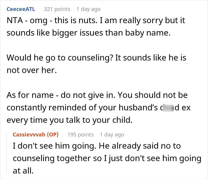Man Loses His First GF At 21, Wants To Name His Baby After Her Years Later And Upsets Wife
