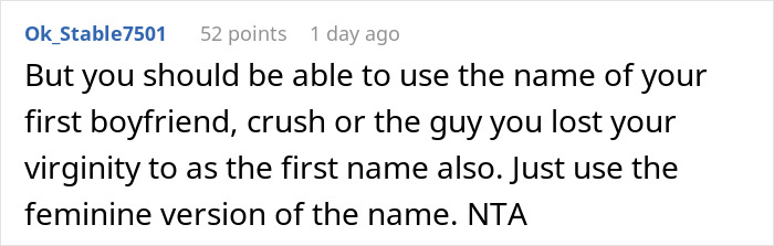 Man Loses His First GF At 21, Wants To Name His Baby After Her Years Later And Upsets Wife