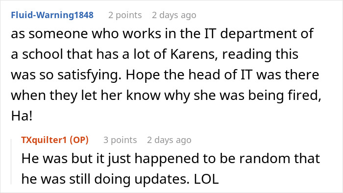 Office Karen Can’t Mind Her Own Business, Colleagues Watch As Karma Finally Comes For Her