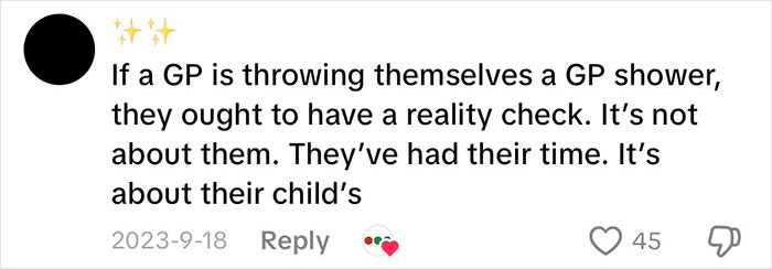 People Have Strong Opinions On Grandmas Having A Baby Shower To Celebrate Their New Status