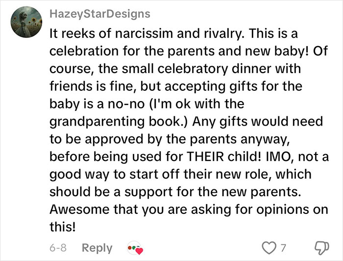 People Have Strong Opinions On Grandmas Having A Baby Shower To Celebrate Their New Status