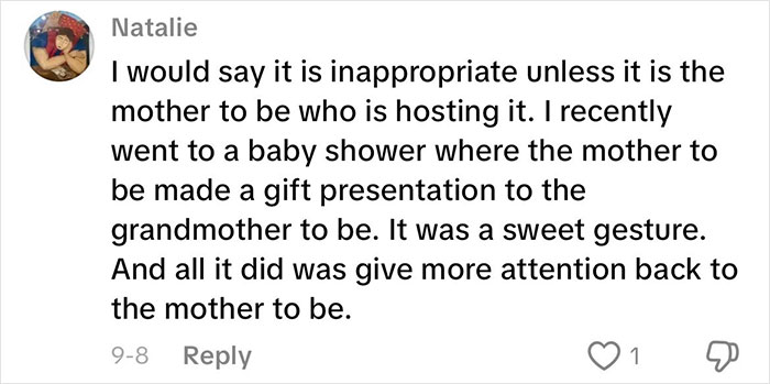 People Have Strong Opinions On Grandmas Having A Baby Shower To Celebrate Their New Status