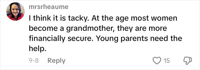 People Have Strong Opinions On Grandmas Having A Baby Shower To Celebrate Their New Status