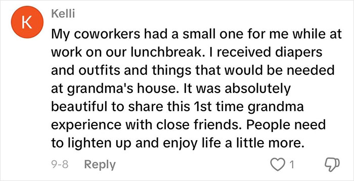 People Have Strong Opinions On Grandmas Having A Baby Shower To Celebrate Their New Status