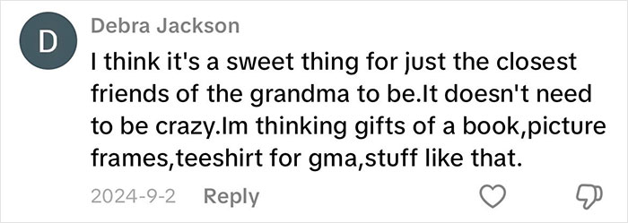 People Have Strong Opinions On Grandmas Having A Baby Shower To Celebrate Their New Status