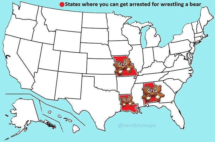 89 Maps That Have No Business Being This Bad Yet Funny At The Same Time (New Pics)