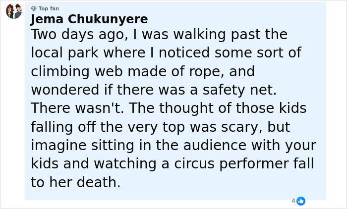 Trapeze Artist Loses Life In Front Of Stunned Families During Circus Stunt