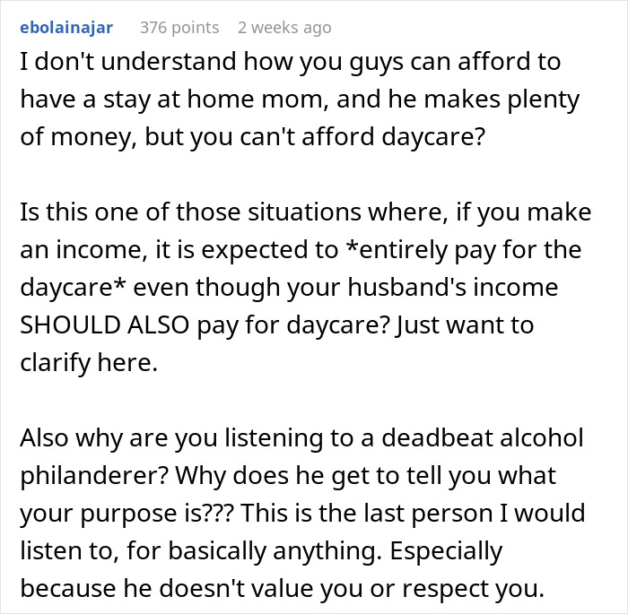 Chauvinist Hubs Says Wife&#8217;s Only Purpose In Life Is To Be A Mom, Folks Give Her A Reality Check