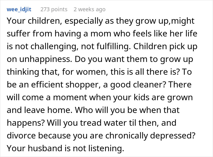 Chauvinist Hubs Says Wife&#8217;s Only Purpose In Life Is To Be A Mom, Folks Give Her A Reality Check
