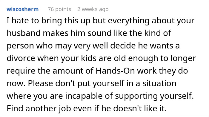 Chauvinist Hubs Says Wife&#8217;s Only Purpose In Life Is To Be A Mom, Folks Give Her A Reality Check
