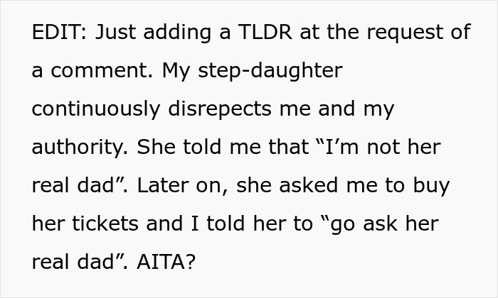 16YO Treats Stepdad Like A Doormat And Walking ATM, Gobsmacked When He Finally Says Enough&#8217;s Enough