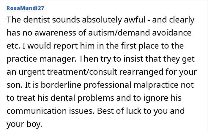 Autistic Kid Says He Doesn&#8217;t Like Braces, Mom Tries To Explain But Dentist Threatens To Report Her