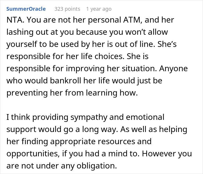 Woman Posts Photos Of Her Vacation, Struggling Sis Gets Mad Despite Making All The Wrong Choices