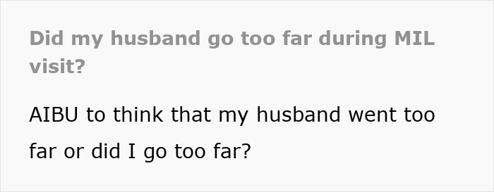 Woman Plays The Perfect Host To Hubby’s Visiting Fam, He Still Has Nothing But Hate For Her