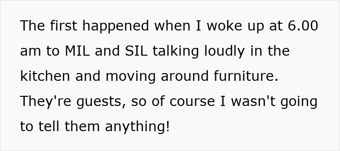 Woman Plays The Perfect Host To Hubby’s Visiting Fam, He Still Has Nothing But Hate For Her