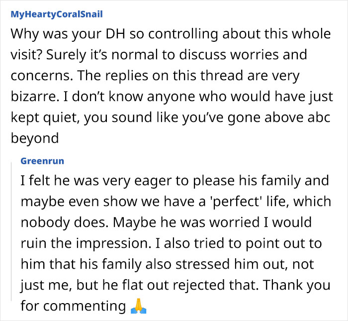 Woman Plays The Perfect Host To Hubby’s Visiting Fam, He Still Has Nothing But Hate For Her