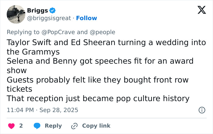 &#8220;I Feel Bad For Selena&#8221;: Source Reveals Details Of Gomez And Blanco&#8217;s Wedding