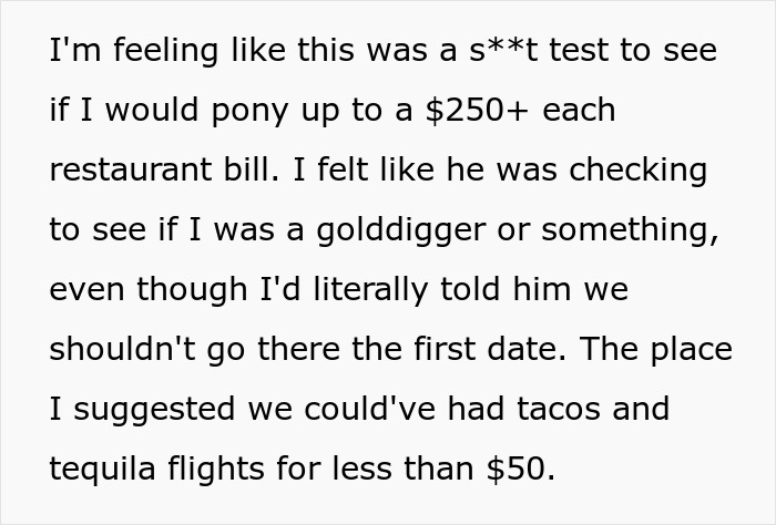 Man Acts Strange During First Date, Woman Thinks He ‘Tested’ Her And Blocks Him