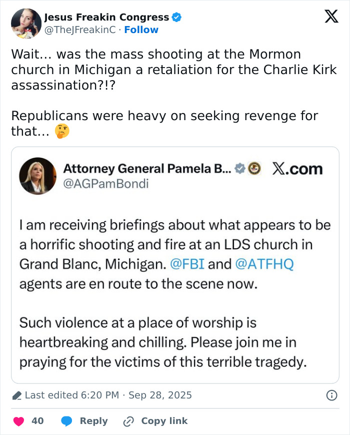 Heated Debate Behind Motives Michigan Church Mass Attack