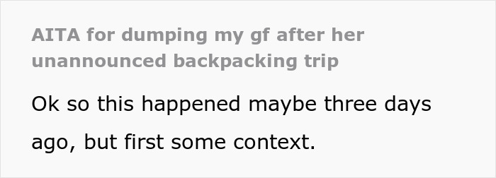 “Pack Your Bags And Get Out”: Woman Reveals She’s Leaving In 5 Days For A Solo Trip, Partner Is Not Having It