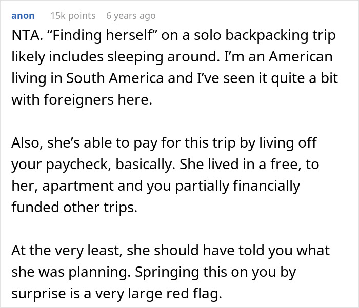 “Pack Your Bags And Get Out”: Woman Reveals She’s Leaving In 5 Days For A Solo Trip, Partner Is Not Having It