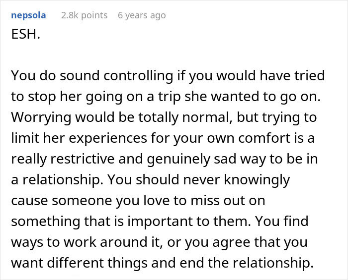 “Pack Your Bags And Get Out”: Woman Reveals She’s Leaving In 5 Days For A Solo Trip, Partner Is Not Having It