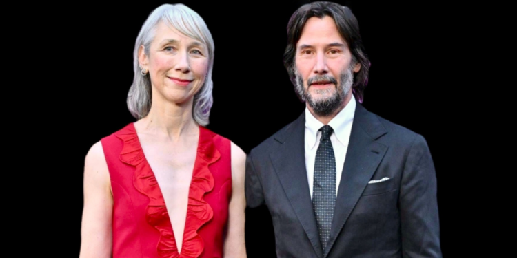 Alexandra Grant and Keanu Reeves Alexandra Grant and Keanu Reeves