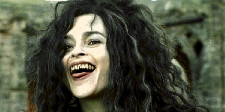 Helena Bonham Carter Bellatrix Lestrange in Harry Potter