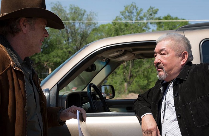 Graham Greene in Longmire