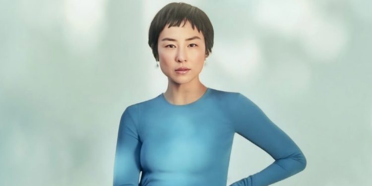 Greta Lee modeling