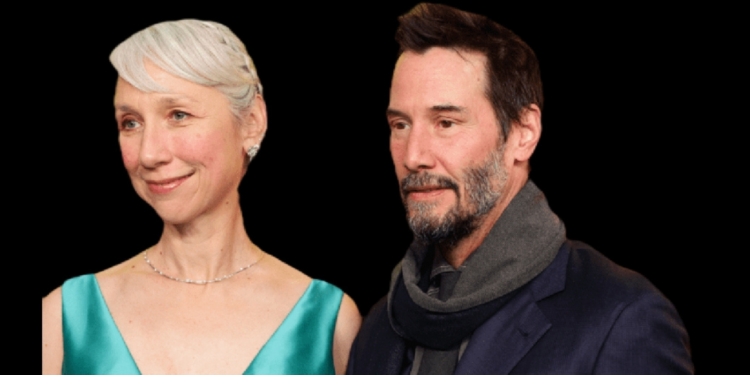 Keanu Reeves and Alexandra Grant Keanu Reeves and Alexandra Grant