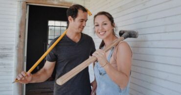 Michael Cordray holding hammer
