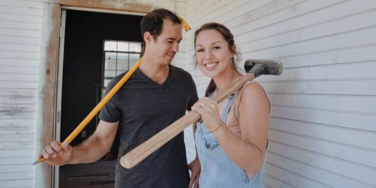 Michael Cordray holding hammer