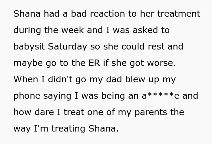 Teen Won&#8217;t Babysit His 3 Stepsiblings As Their Mom Is Terminally Ill, Takes Heat From Dad
