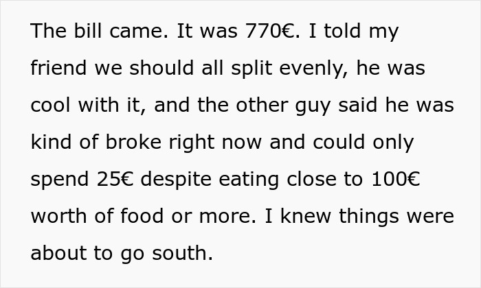 Guy Refuses To Pay $825 After Friend&#8217;s Entitled Guests Go Crazy With Ordering