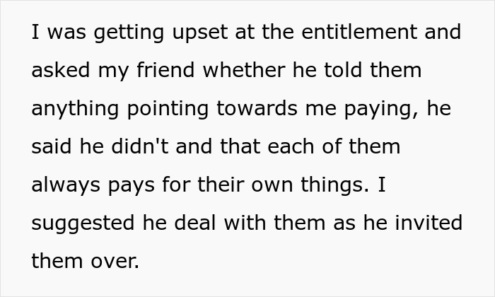 Guy Refuses To Pay $825 After Friend&#8217;s Entitled Guests Go Crazy With Ordering